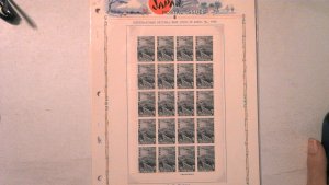 JAPAN SCOTT# 1027 FULL SHEET MNH