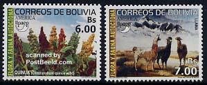 Bolivia 2003, UPAEP 2v, MNH