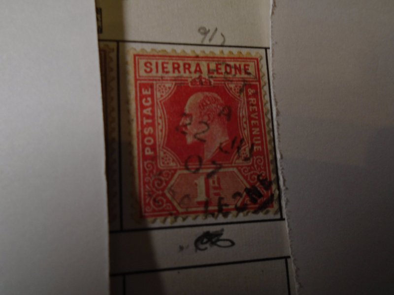Sierra Leone  # 91  used