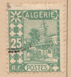 FRENCH COLONY ALGERIA 1926 25c Used Stamp A29P25F33152-