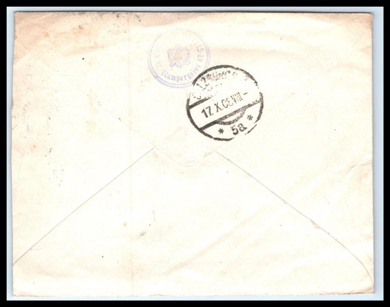 GOLDPATH: AUSTRIA-HUNGARY COVER 1908 _CV34_P9