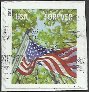 # 4775 USED FLAG IN SPRING