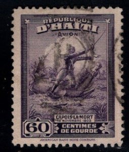 Haiti  Scott C38 used airmail stamp