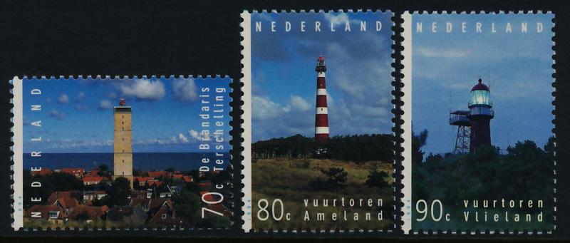 Netherlands 868-70 MNH Lighthouse