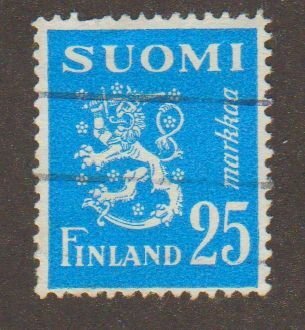 Finland - Scott# 304  Lion - coat of arms