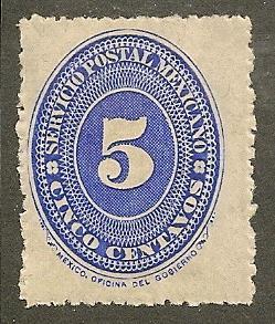 Mexico  Scott   216    Numeral       Unused