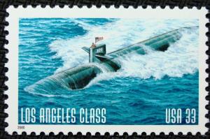 US #3372 MNH, Single, Submarine, LA Class, SCV $.75