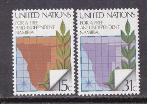 UN - NY # 312-313, Namibia, MNH, 1/2 Cat.