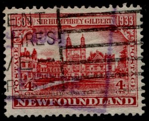 Newfoundland #215 Eton College Definitive Issue Used