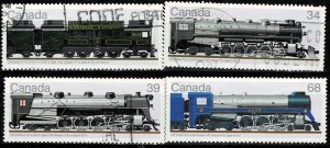 CANADA 1986 STEAM TRAIN USED