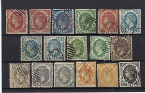 ST. LUCIA SCOTT #1-14 - 17  VICTORIA FORGERIES- ALL CANCELLED