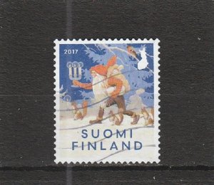 Finland  Scott#  1558  Used  (2017 Christmas)