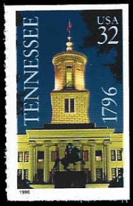 PCBstamps  US #3071 Bk Sgl 32c Tennessee Statehood, MNH, (22)