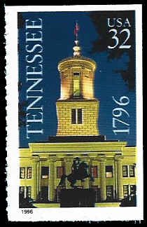 PCBstamps  US #3071 Bk Sgl 32c Tennessee Statehood, MNH, (22)