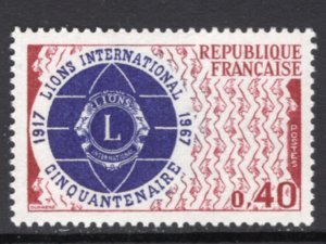 France 1196 Lion's Club MNH VF