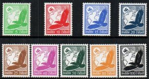 Germany Stamp C46-C54  - Globe, Sun and Eagle