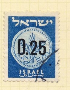 Israel 1960 Early Issue Fine Used 25pr. Surcharged 174976