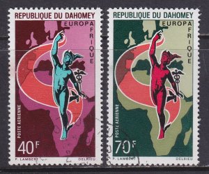 Dahomey (1970) #C127-8 used
