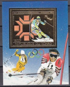 1983	Chad	975/B161gold	1984 Olympiad Sarajevo	12,00 €