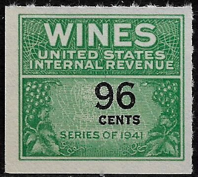 United States #RE145 MNH Wine Stamp (NGAI) (a)