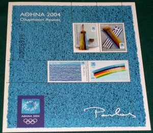 Greece 2004 Athens 2004 Modern Art block issue MNH XF.