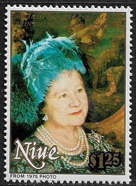 Niue #587 MNH Stamp - Queen Mother's 90th Birthday