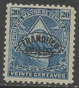 NICARAGUA MOG OFFICIAL NOT LISTED Y125