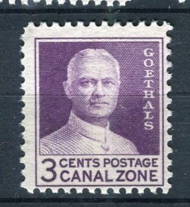 USA; CANAL ZONE 1928-30s Personalities issue Mint hinged 3c. value