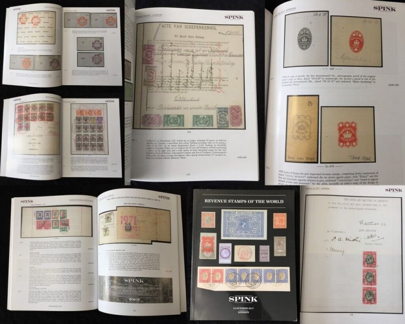 Revenues Fiscals Spink 2017 Auction Catalogue (APR1649 ) 