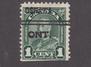 Canada Precancel Oshawa 1-163b