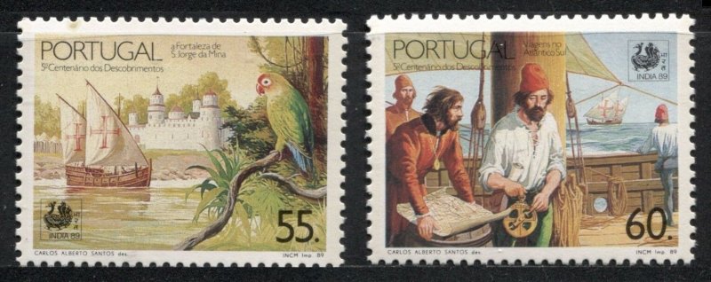 1989 Portugal 1772-1773 Ships with sails / Birds 4,00 €