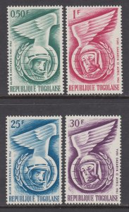 Togo 417-420 Space MNH VF