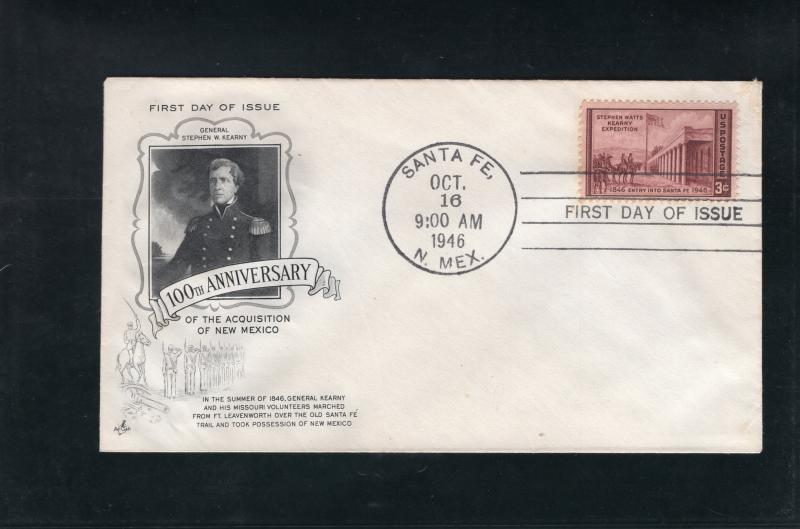 944 Kearny Expedition, FDC, Art Craft,CV $4.00