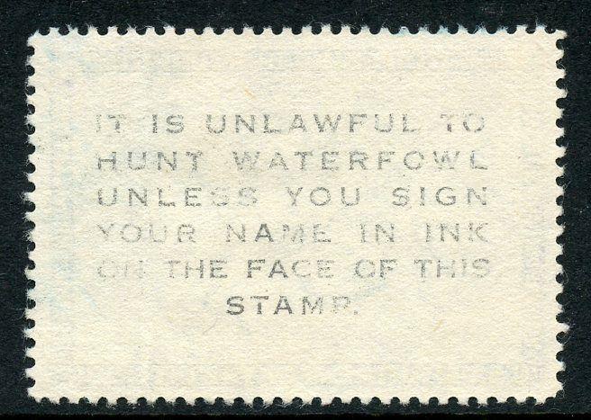 U.S. Scott RW21 1954 Used Hunting Permit Stamp 