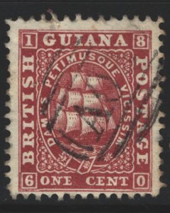 British Guiana Sc#17 Used