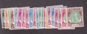 Kelantan Scott # 50 - 70 set VF mint OG LH nice colors scv $ 215 ! see pic !