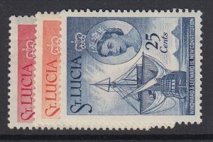 ST. LUCIA, Scott 173-175, MHR