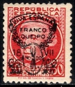 1936 Spain Propaganda Civil War Viva España Franco Queipo 18 VII 1936-1937