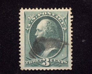 HS&C: Scott #158 Jumbo margin gem! XF/Sup Used US Stamp