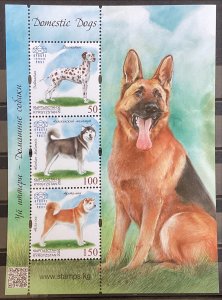Kyrgyzstan / Kirgizië - Postfris/MNH - Sheet Dogs 2020