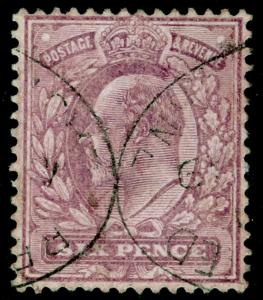 SG245a SPEC M32(-), 6d very pale purple (C), FINE USED. Cat UNLISTED. 
