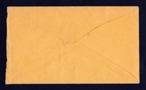 1870 ORANGE COVER SCOTT #147 SON FANCY CANCEL ⭐ CIRCLE OF WEDGES ⭐ ERIE PA