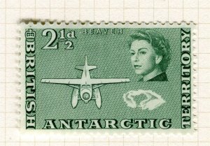 BRITISH ANTARCTIC; 1963 early QEII issue Mint hinged 2.5d. value