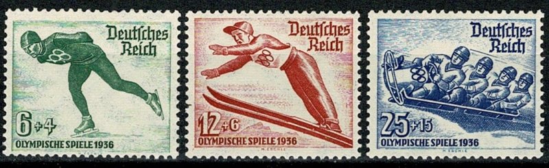 GERMANY 1935 FULL SET of 3 SG597-99 MH Wmk. w97 P.13.5 x 14 SUPERB CONDITION