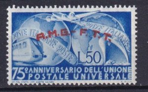 1949 - ITALY - TRIESTE Zone A - Sc#40 - MNH**