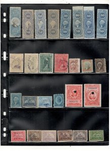 US REVENUE STAMP COLLECTION