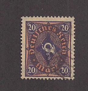 GERMANY SC# 182 F-VF U 1921