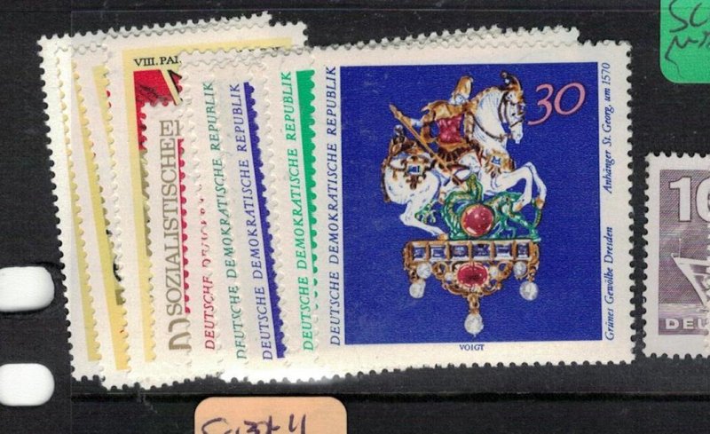 East Germany DDR SC 1301-11 MNH (4exo)