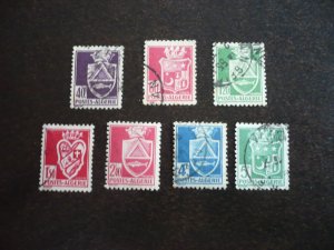 Stamps - Algeria - Scott# 138-141,143,145,146 - Used Part Set of 7 Stamps