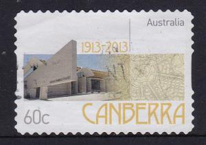 Australia 2013  Centenary of Canberra 60c used